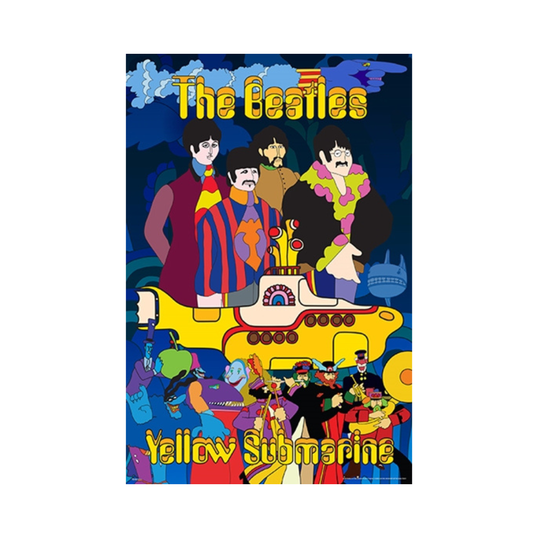 The Beatles Yellow Submarine Poster Hoover House