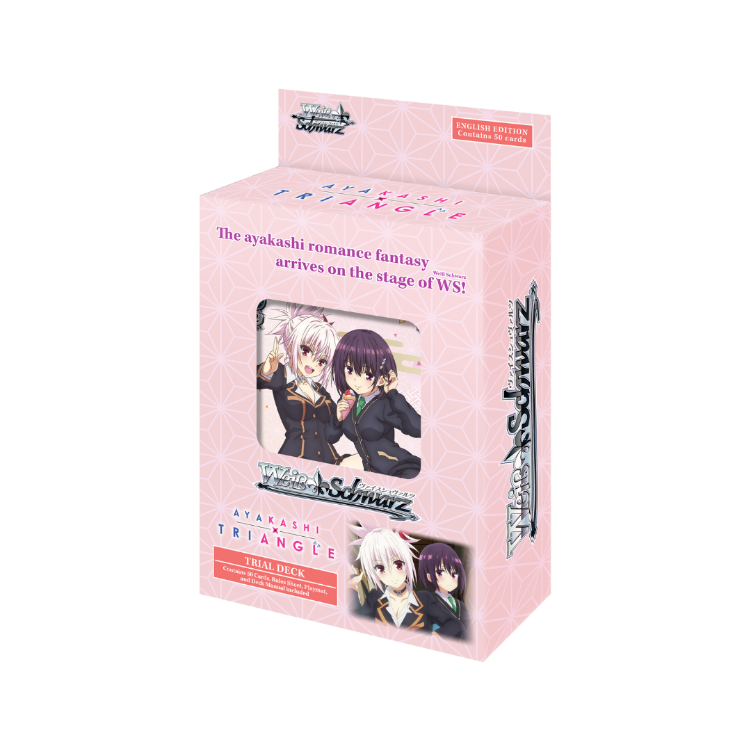 ayakashi triangle booster box Weiß Schwarz: Ayakashi Triangle Trial Deck+